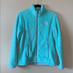 The North Face Osito 2 Plush Mint Zip Up Jacket